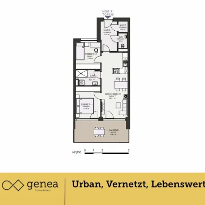 Graz neu erleben: MQG | ERSTBEZUG | Dein Lifestyle im Zentrum - Bild 2