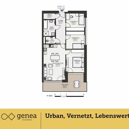 Willkommen Zuhause: MQG | ERSTBEZUG | Einfach einziehen und wohlfühlen - Bild 2