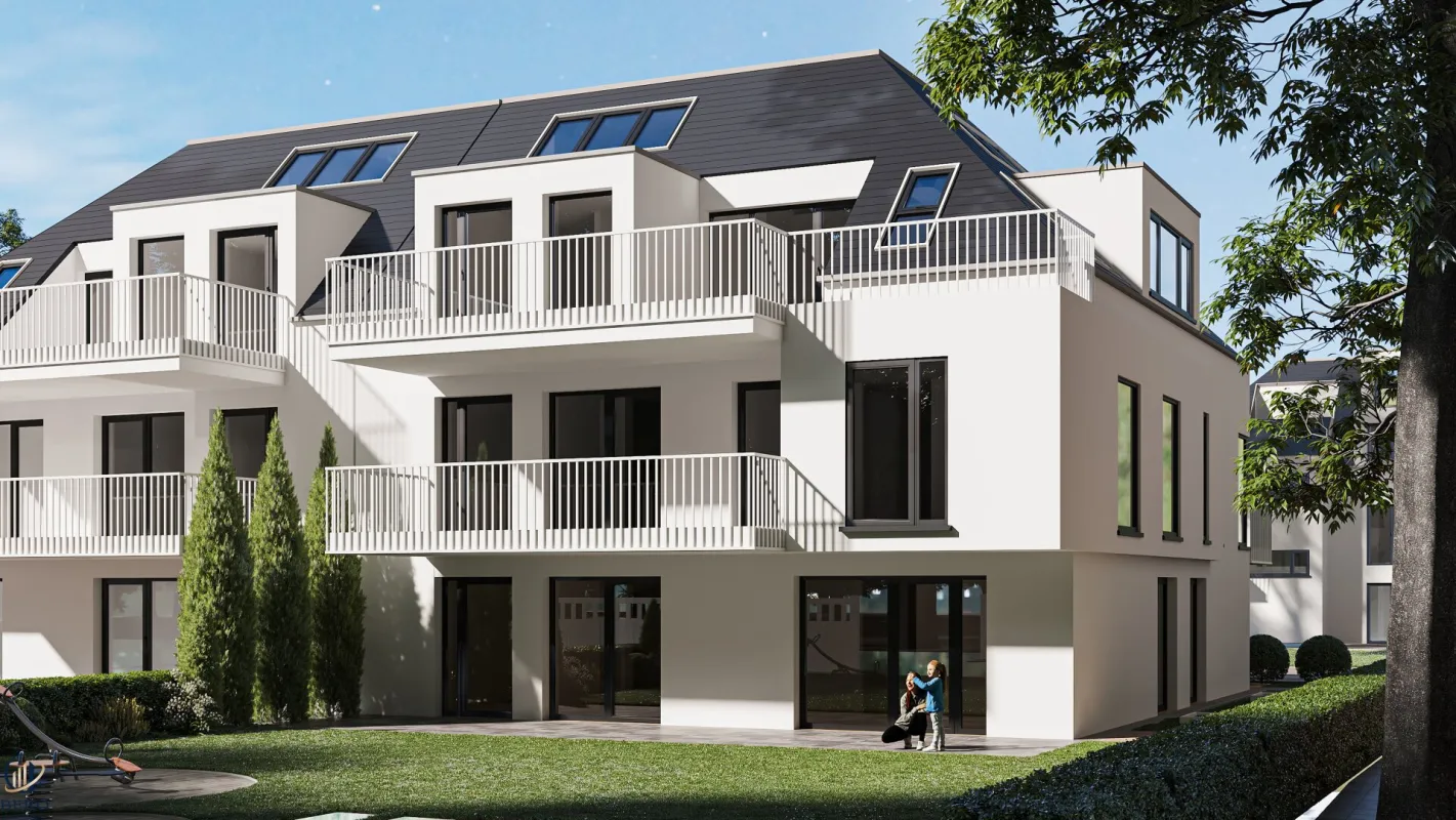 Perfekt aufgeteilte 3 Zimmerwohnung mit Balkon im Erstbezug - Bild 1