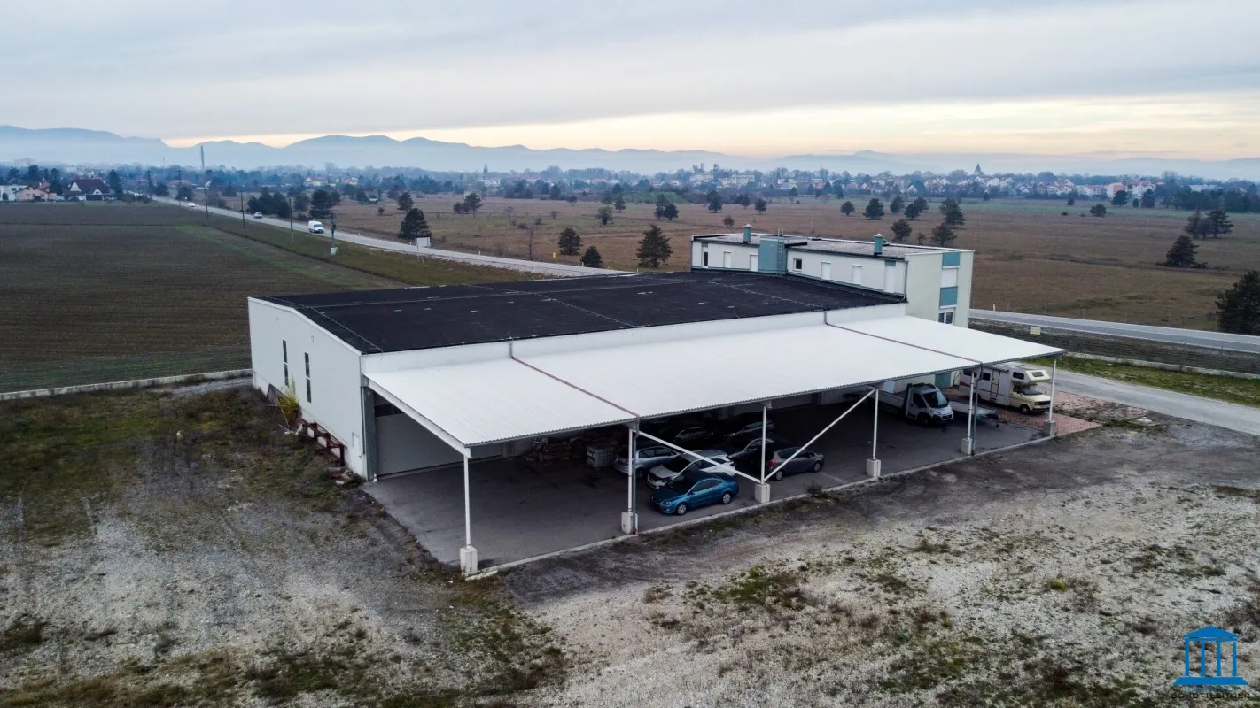 Betriebsobjekt mit Garagenpark nahe Verkehrsknoten - Bild 1