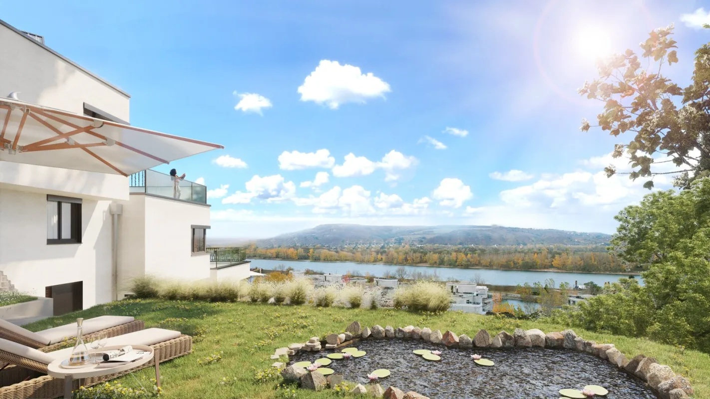 The River Terrace – Luxuswohnen mit Donaupanorama - Bild 1