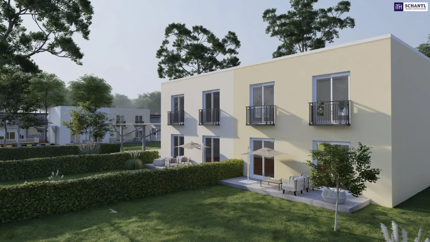 Ziegelmassiv + Keller und nur 12min von Graz! Neubau-Doppelhaushälften! Garten, Keller, uvm. - Bild 1