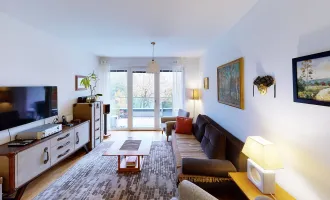 Gediegene 3-Zimmer mit Loggia und Garagenstellplatz im Haus!