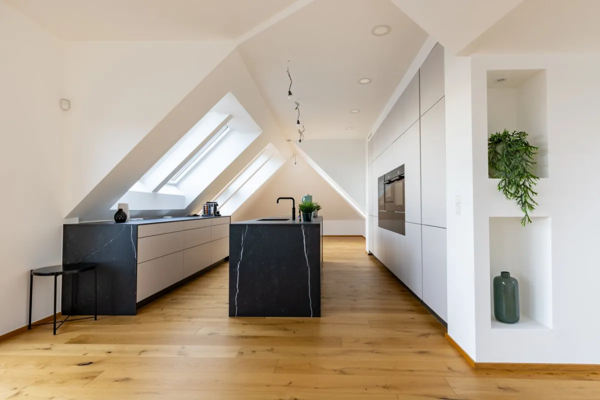 Erstbezug! Exklusive Maisonette in Top-Lage mit 2 Terrassen und Panoramablick - Erstbezug Nähe ORF! - Bild 1