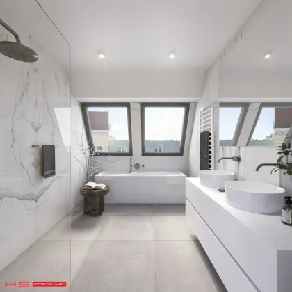 THE NEW DIMENSION NO. 1 -  CITY HIGHLIGHTS mit TERRASSEN,  BALKONE, LOGGIEN  - STIL FOLGT MODERNE - EIN HIGH END PROJEKT mit MEHRWERT - Bild 3