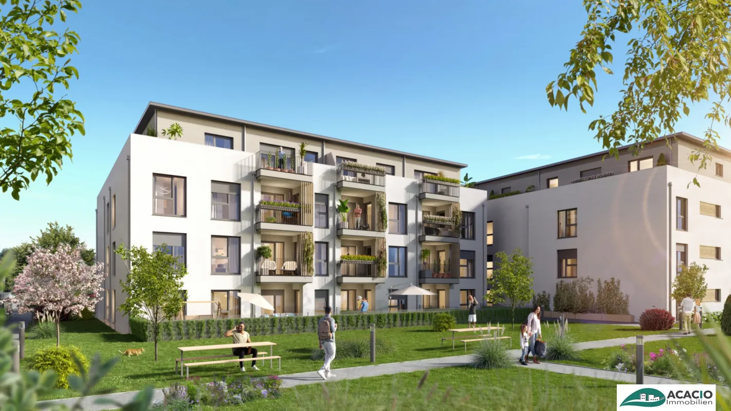 *** leistbarer FAMILIENTRAUM mit 2 Bädern: extravagante 4-Zimmer-Wohnung mit Loggia - Neubau / Nähe St.Pölten / Wohnpark Ober-Grafendorf - ökologisch, hochmodern, ausgezeichnet *** - Bild 1