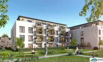 *** leistbarer FAMILIENTRAUM mit 2 Bädern: extravagante 4-Zimmer-Wohnung mit Loggia - Neubau / Nähe St.Pölten / Wohnpark Ober-Grafendorf - ökologisch, hochmodern, ausgezeichnet ***