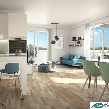 *** leistbarer FAMILIENTRAUM mit 2 Bädern: extravagante 4-Zimmer-Wohnung mit Loggia - Neubau / Nähe St.Pölten / Wohnpark Ober-Grafendorf - ökologisch, hochmodern, ausgezeichnet *** - Bild 2