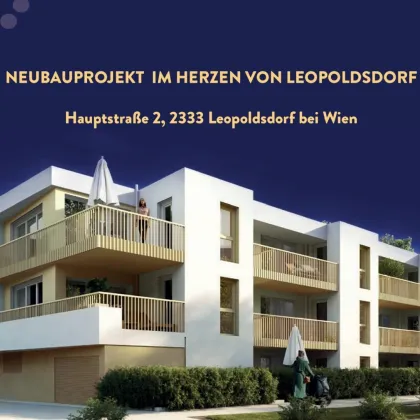 Zuhause IM LEO | Tolle 4 Zimmer Gartenwohnung mit Terrasse | 2 Bäder | 2 Abstellräume | Tiefgarage im Gebäude | Hauptstraße | Frühjahr 2027 - Top 1 - Bild 2