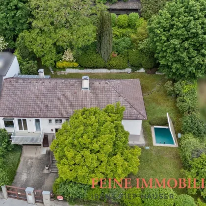 Zauberhafte Liegenschaft mit uneinsehbarem, großem Garten, ausbaubar - Bild 2