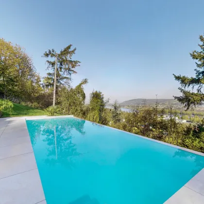 EINZIGARTIGE VILLA MIT INFINITY-POOL & BLICK ÜBER DIE DONAU - Bild 3