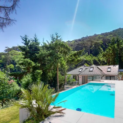 EINZIGARTIGE VILLA MIT INFINITY-POOL & BLICK ÜBER DIE DONAU - Bild 2