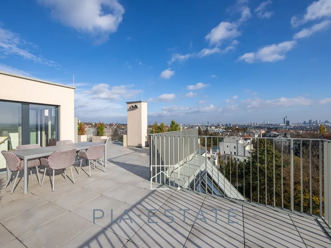 Einzigartige Dachgeschosswohnung mit atemberaubendem Blick über Wien - Bild 1