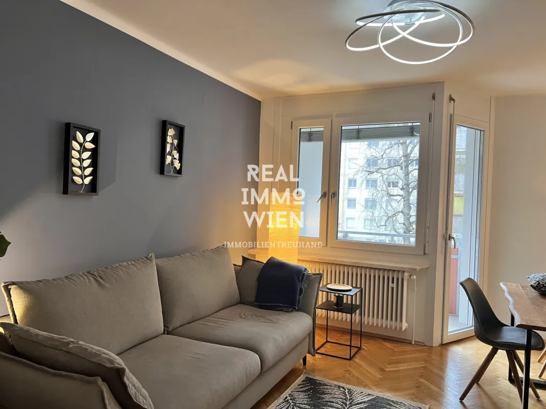 READY TO LIVE- MÖBLIERTES SERVICED APARTMENT MIT BALKON. NAHE LAKESIDE PARK, UNI UND CITY. PROVISIONSFREI - Bild 1