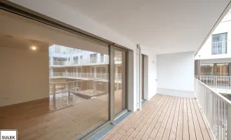 Erstbezug: gut geschnittene, großzügige 3 Zimmer-Wohnung mit Loggia - Apollogasse 18