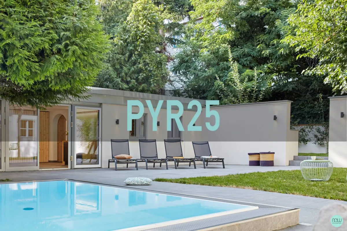 EXKLUSIVES WOHNEN IN DÖBLING - GROSSZÜGIGE GARTENANLAGE - POOL - ALTBAU NEU GEDACHT - Bild 1