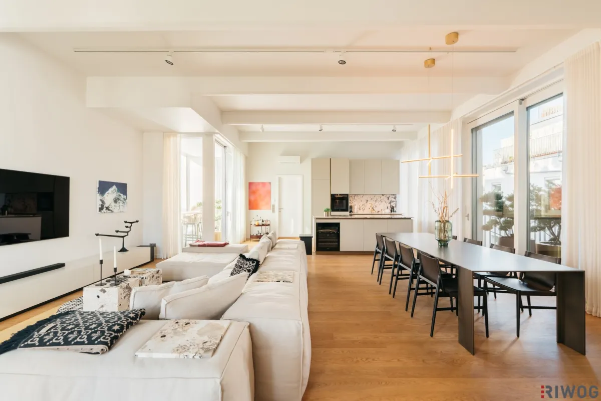 SEIDENGASSE meets NEW YORK - außergewöhnliches Designer-Loft mit Balkon und Loggia sowie 2x Tiefgaragenplätze im Haus - Bild 1