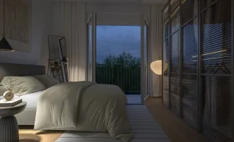 The Anthony: Gemütliche 3-Zimmer-Neubauwohnung mit zwei Balkone und herrlichem Blick