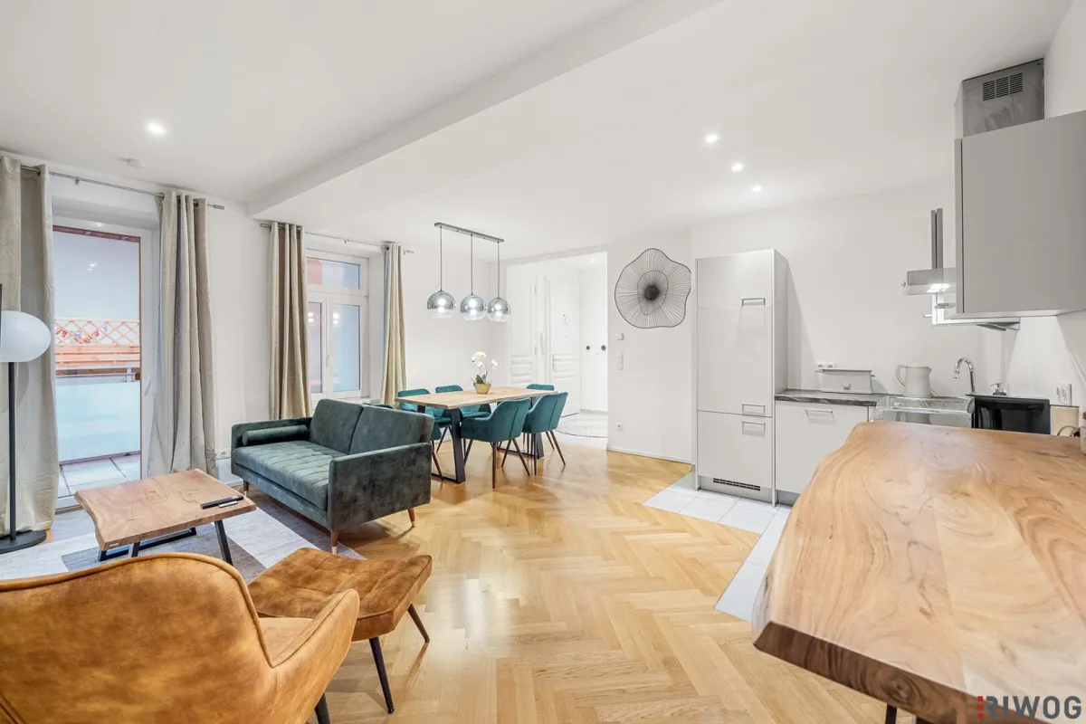 ALTBAU-BALKONWOHNUNG | SANIERTER STILALTBAU | Ca. 2 Min. zur U4 SCHÖNBRUNN | Ca. 15 Min. in den 1. Bezirk - Bild 1