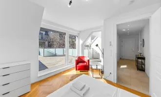 Sanierte DG-WOHNUNG mit über 50m² TERRASSENFLÄCHE | Ca. 2 Min. zur U4 SCHÖNBRUNN | Ca. 15 Min. in den 1. Bezirk