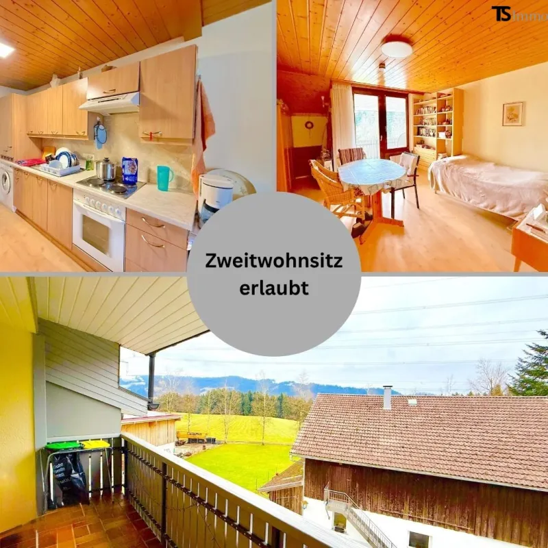 Bregenz: Langen bei Bregenz: charmante 1-Zimmer-Wohnung ca. 28 m2, Balkon ca. 4,60 m2 - TOP 6 - Bild 1