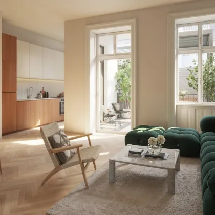Dachgeschoßwohnung mit Terrasse - CHIC and BRICK - Holochergasse 9 - Bild 3