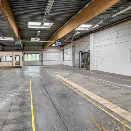 Top Gewerbeliegenschaft mit Lager-/Produktions- und Büroflächen in Thalheim bei Wels zu vermieten! - Bild 2