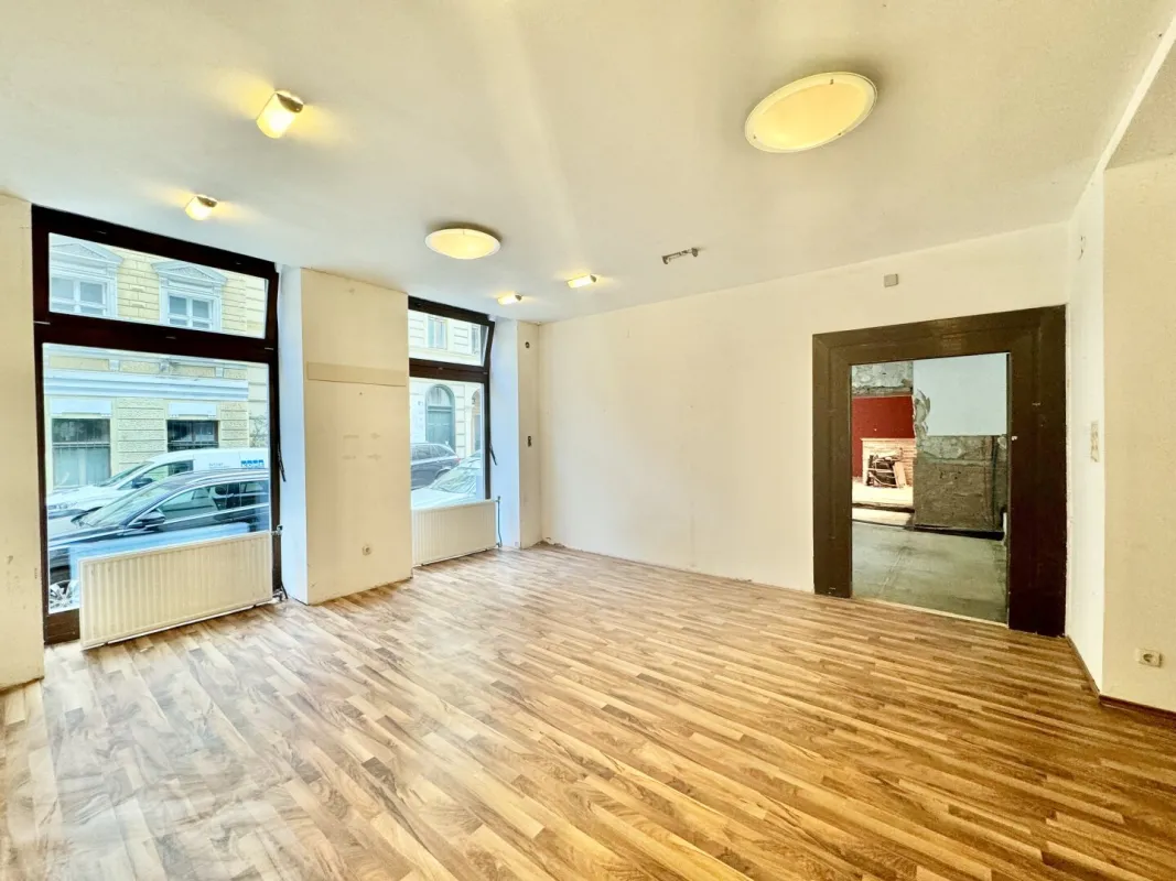 Zwischen Alser Straße und Josefstädter Straße! Vielseitiges Gewerbeobjekt im Erdgeschoß und 1. Etage - Bild 1