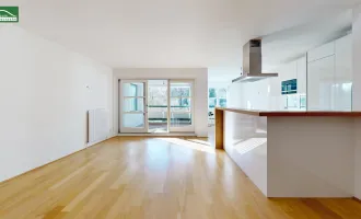Barrierefreier und geräumiger Wohntraum auf einer Ebene mit großer Terrassenfläche in einer der begehrtesten Lage des 19.