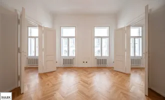 Altbauflair trifft Citynähe: schöne 4 Zimmer Wohnung in beliebter Lage - ERSTBEZUG nach Sanierung - bezugsfertig