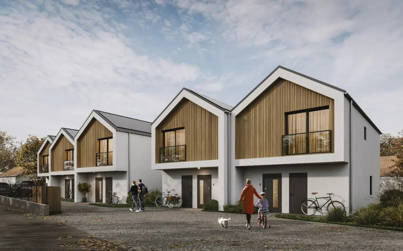 Baubewilligtes energieeffizientes Einfamilienhaus in Modulbauweise im Zentrum von Unterbildein- Teil des Naturparks in der Weinidylle - Bild 1