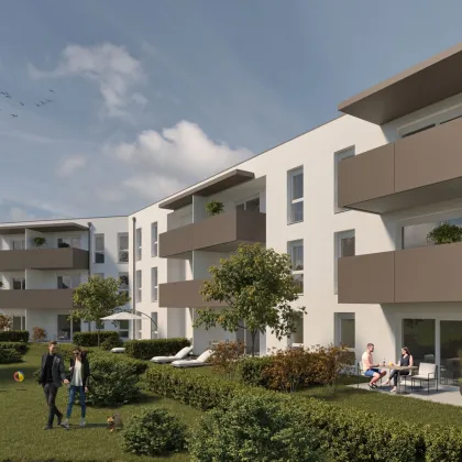 ERSTBEZUG! 2. Quartal 2026: Moderne 3-Zimmer-Wohnung mit Garten, Terrasse, Garage & Stellplatz in Attnang-Puchheim! - Bild 3