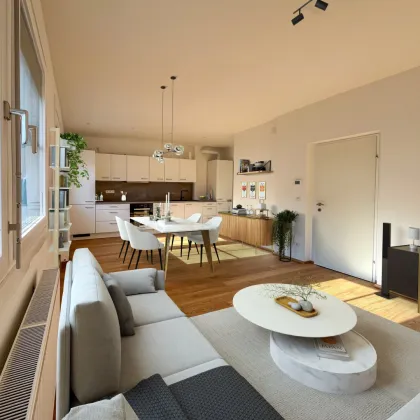 NUSSDORF: GENERALSANIERTE 3-ZI-WOHNUNG MIT EIGENGARTEN UND TIEFGARAGENPLATZ - Bild 3