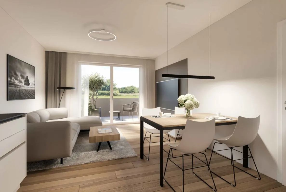 ERSTBEZUG! 2. Quartal 2026: Moderne 3-Zimmer-Wohnung mit Balkon, Garage & Stellplatz in Attnang-Puchheim! - Bild 1