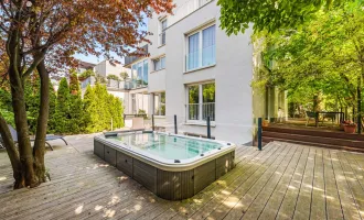 Elegante Familienwohnung mit über 400m² Freiflächen - top Infrastruktur trotzdem mitten im Grünen