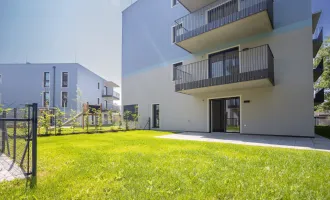ERSTBEZUG - 4-Zimmer-Gartenwohnung im Stadtquartier "ein viertel grün" - mit 2 Bädern und Eigengarten – provisionsfrei