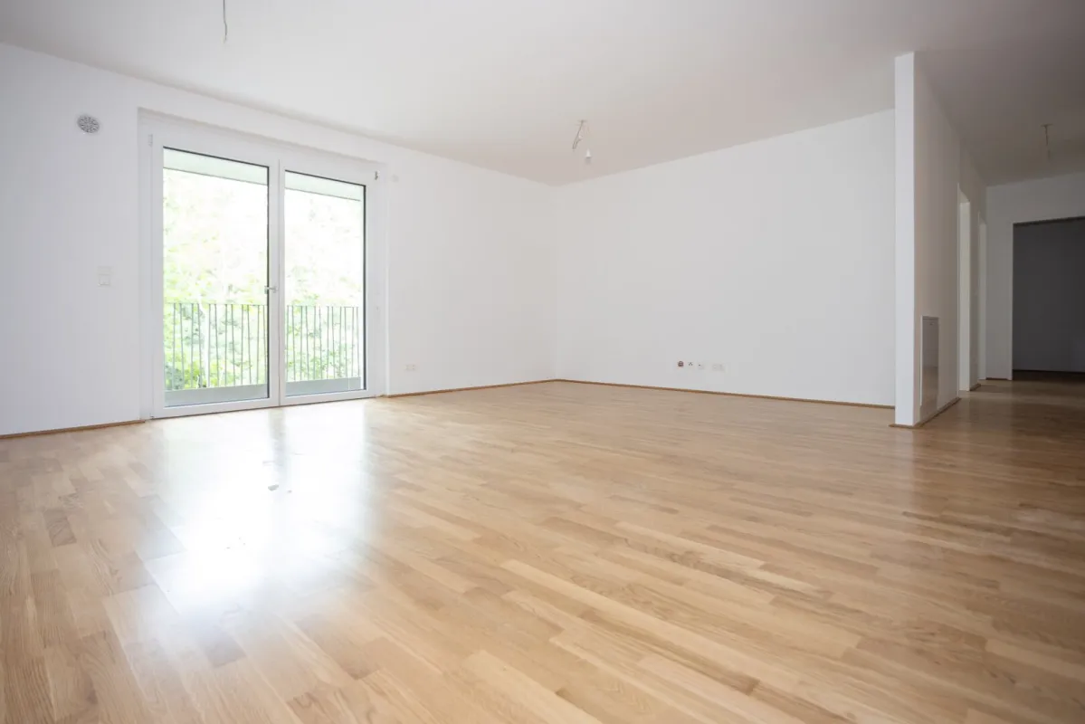 ERSTBEZUG "ein viertel grün" - herrliche 3 Zimmerwohnung mit Balkon und Tiefgaragenstellplatz  in Wr. Neustadt - provisionsfrei - Bild 1