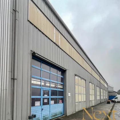 Lager-/Produktionshalle samt Rolltore und Hallenkran in Schlatt bei Lambach zu vermieten! - Bild 2