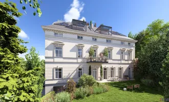 Herrschaftliche Villa in ruhiger Lage | Gartenwohnung mit ca. 4,40 m Raumhöhe | sanierungsbedürftig | Parkplatz | U-Bahnnähe