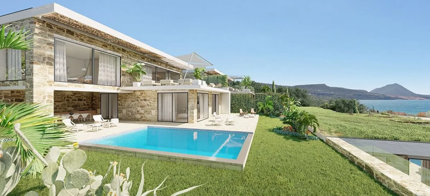 HORIZON GIALOVA : LUXUS PUR - COSTA NAVARINO - WEST PELOPONES - GRIECHENLAND - MESSENIEN - Bild 1