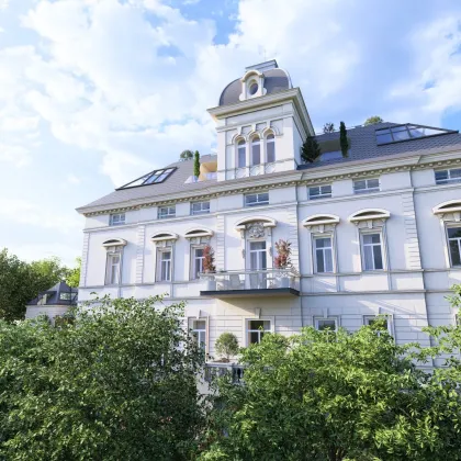 WIENTALBLICK | helle Wohnung in der historischen Villa mit 4,4m Raumhöhe & Blick auf Linde | sanierungsbedürftig | Balkon geplant + Gartenoption | - Bild 2