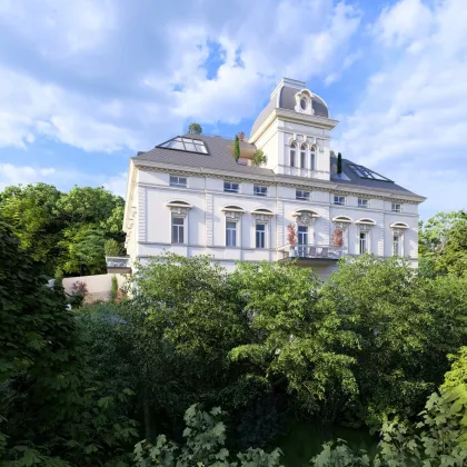 WIENTALBLICK | helle Wohnung in der historischen Villa mit 4,4m Raumhöhe & Blick auf Linde | sanierungsbedürftig | Balkon geplant + Gartenoption | - Bild 3