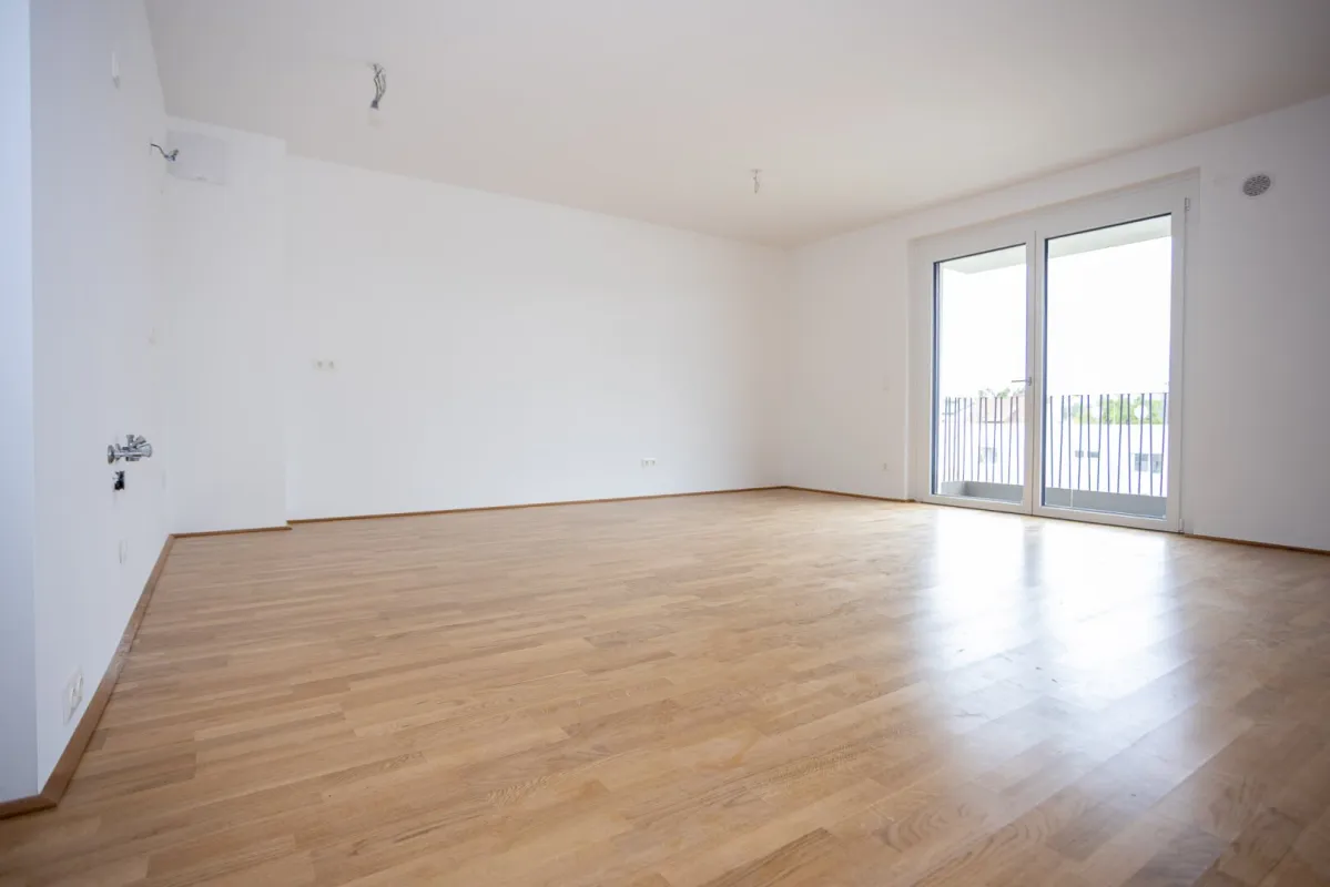 ERSTBEZUG "ein viertel grün" - 3 Zimmer-Wohntraum mit Balkon und Tiefgaragenstellplatz in Wr. Neustadt - provisionsfrei - Bild 1