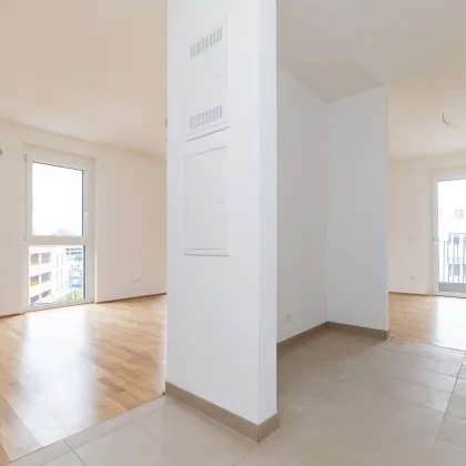 ERSTBEZUG "ein viertel grün" - Moderne 2 Zimmerwohnung mit Balkon und Tiefgaragenstellplatz in zentraler Lage in Wr. Neustadt! - provisionsfrei - Bild 3