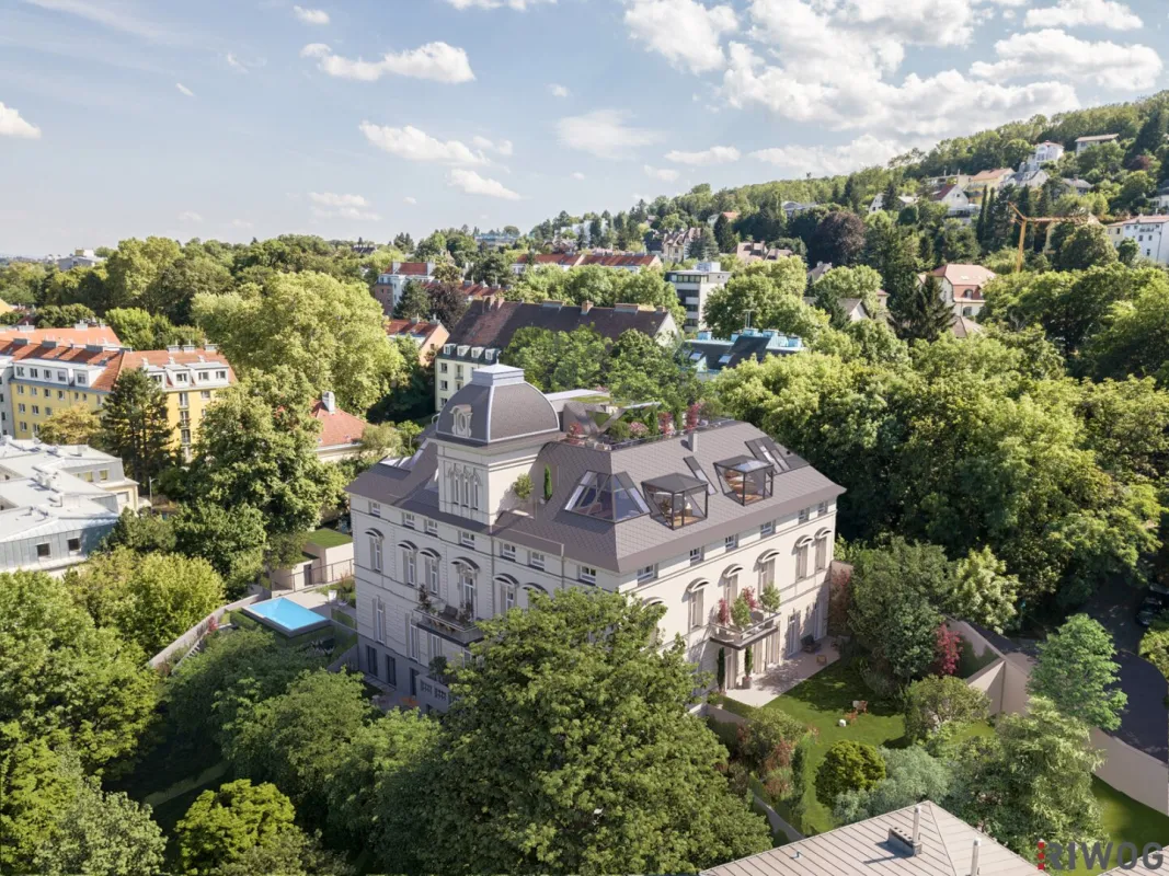 Wohnen wie Carl Freiherr Seutter in seiner Sommerresidenz | 4 Zimmern & 4,40 m Raumhöhe | Balkon geplant + Gartenoption & Parkplatz | sanierungsbedürftig - Bild 1