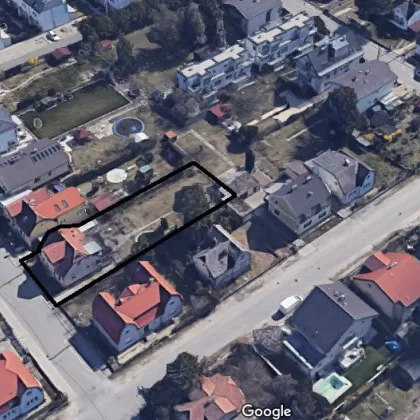 Attraktives Baugrundstück mit gepflegtem Einfamilienhaus in ruhiger Wohngegend - 1220 - Bild 2