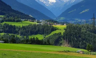 Baugrundstück mit beeindruckendem Gletscherblick in Patsch