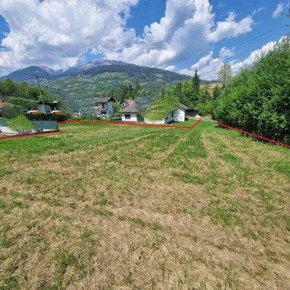 Sonniges Baugrundstück am Lurnbichl / Seeboden bei Spittal an Drau - Bild 3
