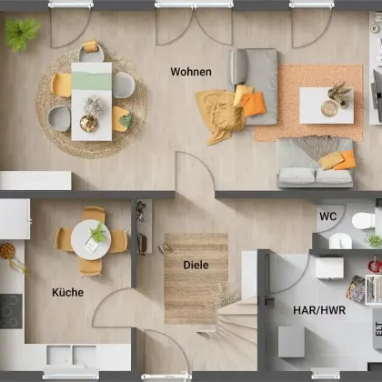 Einfamilienhaus in sonniger Lage in Grinzens - Bild 2