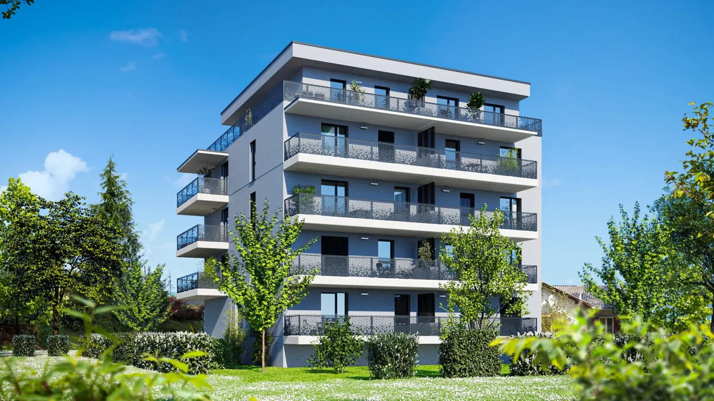 Neubauprojekt – Geplantes 5-geschossiges Wohnprojekt mit 19 Wohneinheiten und 12 KFZ-Tiefgaragen-Abstellplätze in Grünruhelage in Gösting - Bild 1